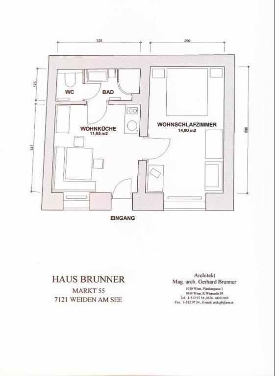 Apartmán Siebenbruederhof Weiden am See Exteriér fotografie